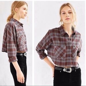 UNIF Cropped Flannel